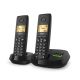 6. Gigaset PURE 100A Duo - Cordless phone - Answering machine with caller ID - ECO DECT/GAP - + Additional handset