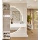 5. HAGA Coat Rack, 1 pc, White