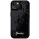 3. Guess Sequin Script Metal case for iPhone 14 / 15 / 13 - black