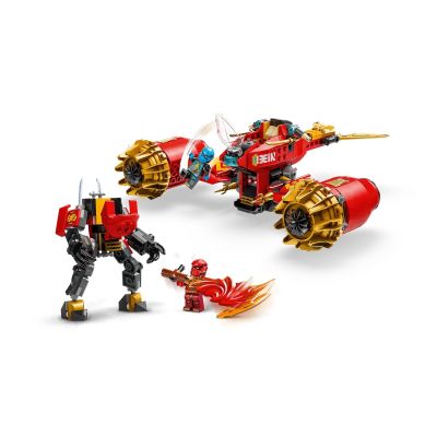 4. LEGO NINJAGO 71830 Kai's Storm Rider Mech