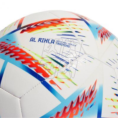 4. Football adidas Al Rihla Training Ball 2022 H57798