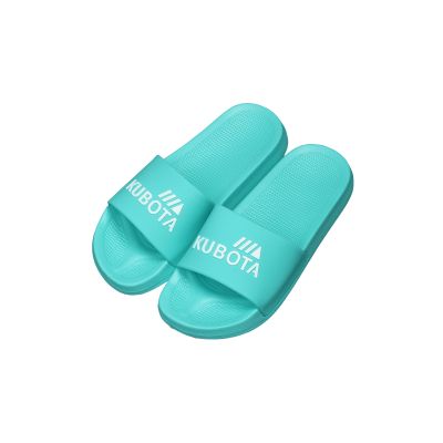 18. Kubota Women's Pool Flip-Flops Basic Turquoise KKB007