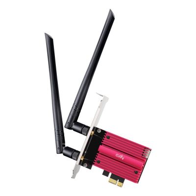 10. CUDY WE3000S AX5400 Wi-Fi 6 + BT 5.2 Network Card Intel AX210 PCIe Heatsink