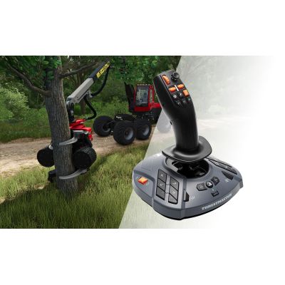 11. Thrustmaster T128 SimTask Farming Pack Black Steering Wheel + Pedals + Gear Shifter PC, PlayStation 4, PlayStation 5