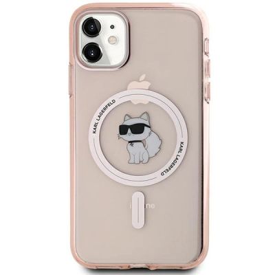 3. Karl Lagerfeld IML Choupette MagSafe case for iPhone 11 / Xr - pink