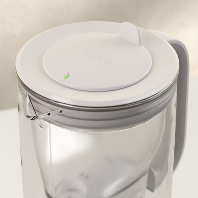10. Brita Glass filter jug + 2 MaxtraPro PP cartridges (blue; 2.5l)