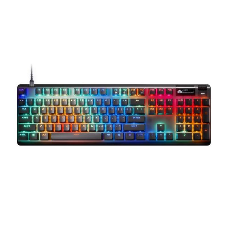 2. SteelSeries Apex Pro Gen 3 Wired US Layout Gaming Keyboard SteelSeries USB-C Black