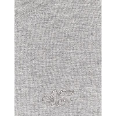 6. Regular plain girls' T-shirt 4F 4FJRMM00TTSHF3231-25M