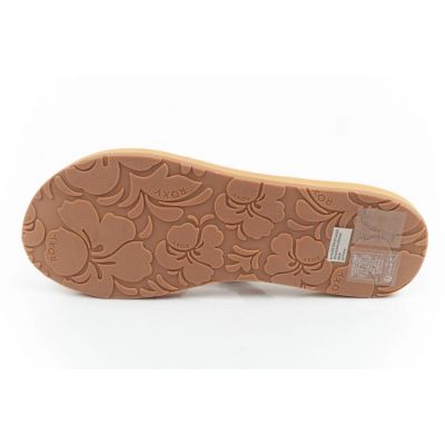 7. Roxy Porto women's flip-flops, fashionable and comfortable for the beach