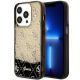 Guess GUHCP14LLC4PSGK iPhone 14 Pro 6.1" black/black hardcase Liquid Glitter 4G Transculent