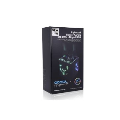 2. Alphacool 11999 computer cooling system Processor Air Cooler 12 cm Black 1 pc.