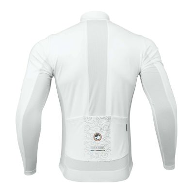 2. Rockbros TLWT001 ROAD TO SKY windproof insulated cycling jersey M - white