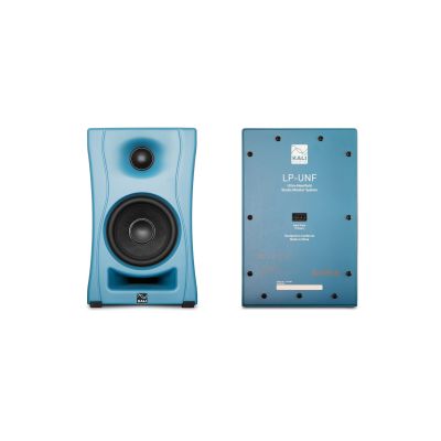 10. KALI AUDIOLP-UNF-B - Pair of Bluetooth monitor speakers. Multimedia speakers, blue.
