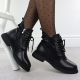 5. Women's leather insulated ankle boots S.Barski 52-612