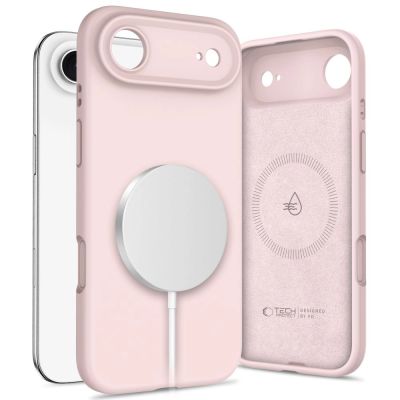 Tech-Protect Silicone MagSafe Case for iPhone 17 Air - Pink