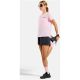 7. Women's short-sleeve ODLO T-shirt crew neck s/s ESSENTIAL PRINT, pink