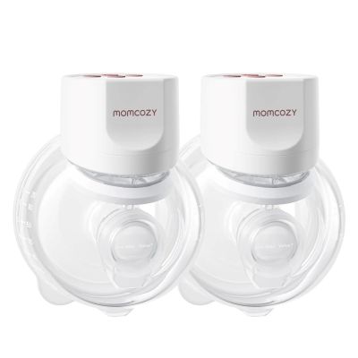 3. Momcozy S12 Pro Quick White Double Pack | Breast Pump | Wireless, Double, White