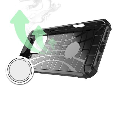 6. Hybrid Armor iPhone 16 Pro Case - Black