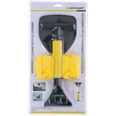 3. DUNLOP 2-IN-1 WINDOW SQUEEGEE AND SCRAPER