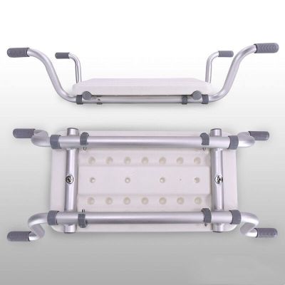 4. Adjustable bathtub inset bench