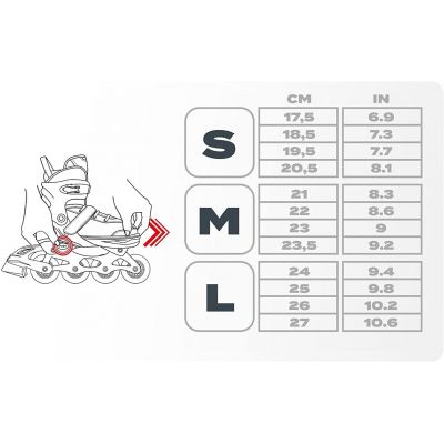 11. Meteor 4in1 Cream L 38-41 10143 roller skates