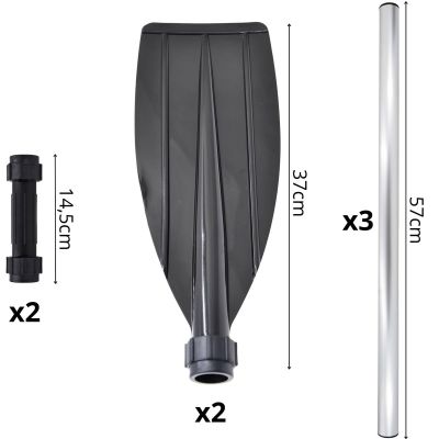 26. XQMAX MULTIFUNCTIONAL ALUMINUM PADDLE SUP KAYAK
