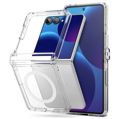 Ringke Fusion Flap Magnetic MagSafe Case for Samsung Galaxy Z Flip 8 - Clear