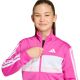 4. adidas Seasonal Essentials Tiberio 3-Stripes Tricot Kids’ Tracksuit Pink KS5519