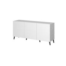 NOVA chest of drawers 155x40x72 white matt