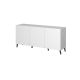NOVA chest of drawers 155x40x72 white matt