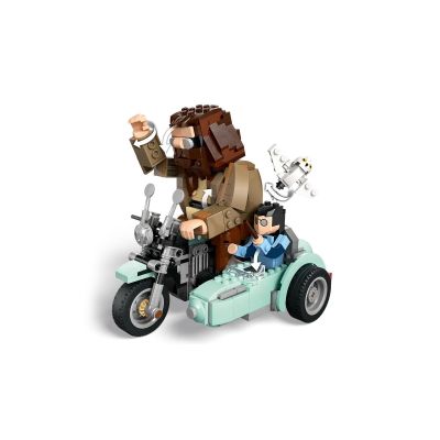 4. LEGO HARRY POTTER 76443 Hagrid and Harry's Motorcycle Ride