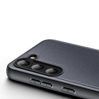 4. Dux Ducis Fino case Samsung Galaxy S23+ cover with silicone frame gray