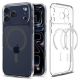 8. Spigen Ultra Hybrid MagSafe Case for iPhone 17 Pro - Clear Gray