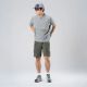 7. Rockbros YDDK015 shorts with belt size M - green