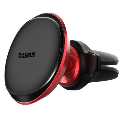 Baseus C40141201913-00 magnetic car holder for air vent - black and red