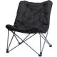 2. HIGH DELUXE CAMPING CHAIR WITH CUSHION ANTHRACITE REDCLIFFS