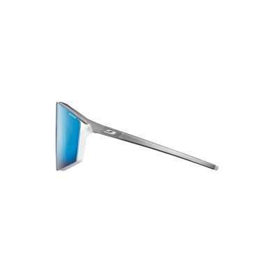 5. Julbo Edge Glasses - Glossy Silver/White | Spectron 3Cf