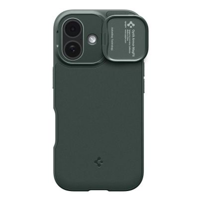 2. Spigen Optik Armor MagSafe iPhone 17 Case - Green