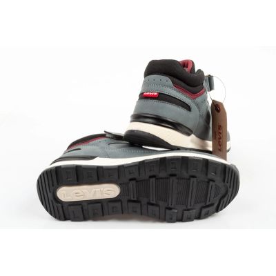8. Levi's children's shoes youth Sierra ankle boots with Velcro