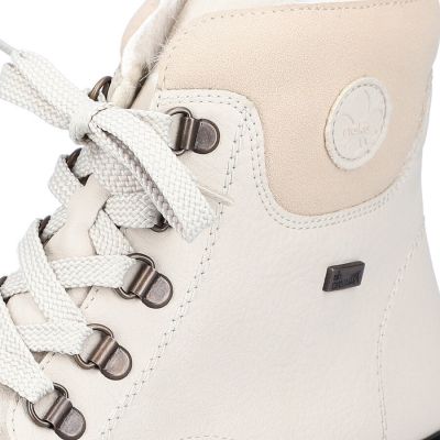 31. Waterproof beige women's hiking boots Rieker Y3433-60