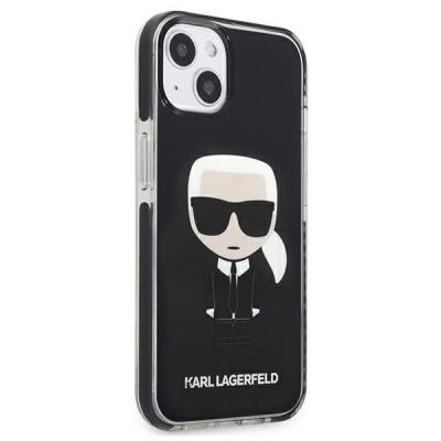 4. Karl Lagerfeld Iconik Karl Case for iPhone 13 mini - Black