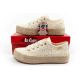 10. Lee Cooper women's lace sneakers beige platform