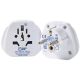 2. TRAVEL BLUE Universal Travel Adapter WORLD -> SCHUKO, 2 pcs.