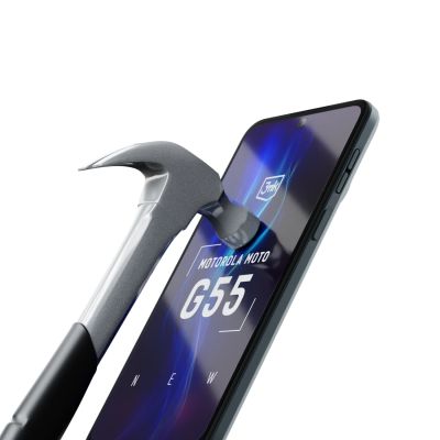 6. 3mk HardGlass™ Tempered Glass for Motorola Moto G55 5G