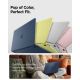 7. Spigen AirSkin Case for MacBook Neo 13" 2026 - Matte Navy Blue