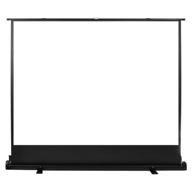 14. MACLEAN Portable Projection Screen, Compact, Floor-Standing, 100", 4:3, MC-211