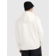 6. Men's sweatshirt with hood, open, 4F 4FRAW25TSWSM2458-11S