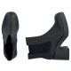 5. Women's Chelsea boots with a block heel, insulated, black, Rieker 58081-00