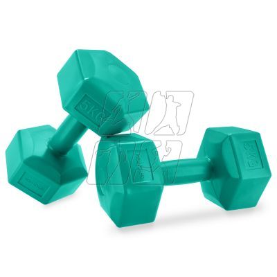 5. Spokey Monster dumbbells 2x 5 kg SPK-943622