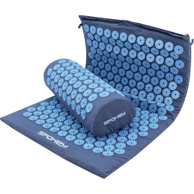 3. Spokey Akumat acupressure and massage mat with pillow, blue 943394